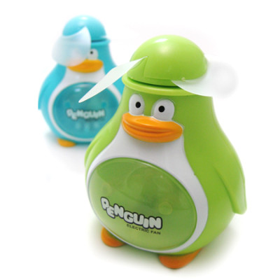 Mini Penguin Fan, Electronic Fan, singapore corporate gifts