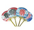 Bamboo Circular Fan, Hand Fan, singapore corporate gifts