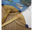 Bamboo Circular Fan, Hand Fan, singapore corporate gifts