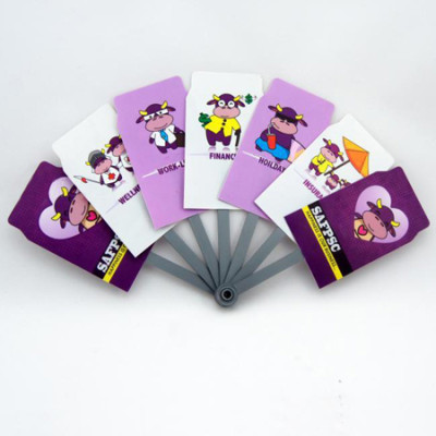 Advertising Fan, Hand Fan, singapore corporate gifts