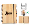 Eco-Friendly Bamboo Notebook, Gifts Set, singapore corporate gifts