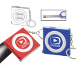 Mini Retractable Tape with Flashlight, Tool Kits, singapore corporate gifts
