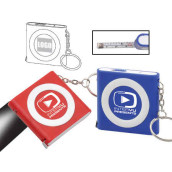  Mini Retractable Tape with Flashlight