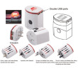 Travel Adapter with USB Port, Adapter, singapore corporate gifts