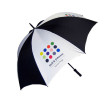 Double Color Advertising Umbrella, Straight Umbrella, singapore corporate gifts