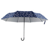 Folding Umbrella with Bent Handle Folding Umbrella with Bent Handle