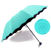 Water Activated Color Changing Flower Print Umbrella Water Activated Color Changing Flower Print Umbrella