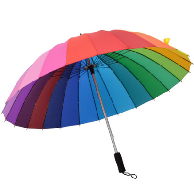 24 Colors Straight Umbrella, Straight Umbrella, singapore corporate gifts