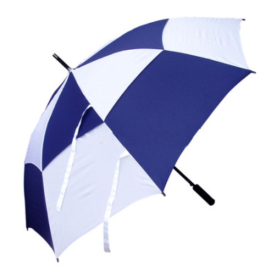 30 Checked Windproof Straight-rod Gift Umbrella - Automatic Opening, Auto Open Umbrella, singapore corporate gifts