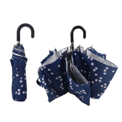 Folding Umbrella with Bent Handle, Folding Umbrella, singapore corporate gifts