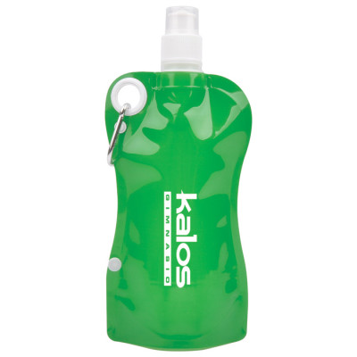 Foldable Water Bottle with Carabiner, Advertising Bottle | Cup, singapore corporate gifts