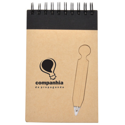 Recycled Notebook with Ball Pen, Notebooks, singapore corporate gifts