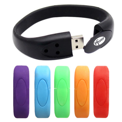 Silicon Wristband USB Flash Drive, Modelling USB Flash Drive, singapore corporate gifts