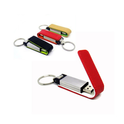 USB Flash Memory, Leather USB Flash Drive, singapore corporate gifts